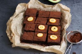 Avocado Brownies | Bake to the roots