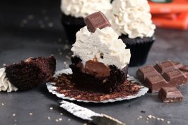 Vegan Chocolate Tahini Cupcakes | Bake to the roots