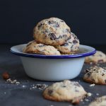 Hazelnut Chocolate Chip Cookies (sugar-free) | Bake to the roots