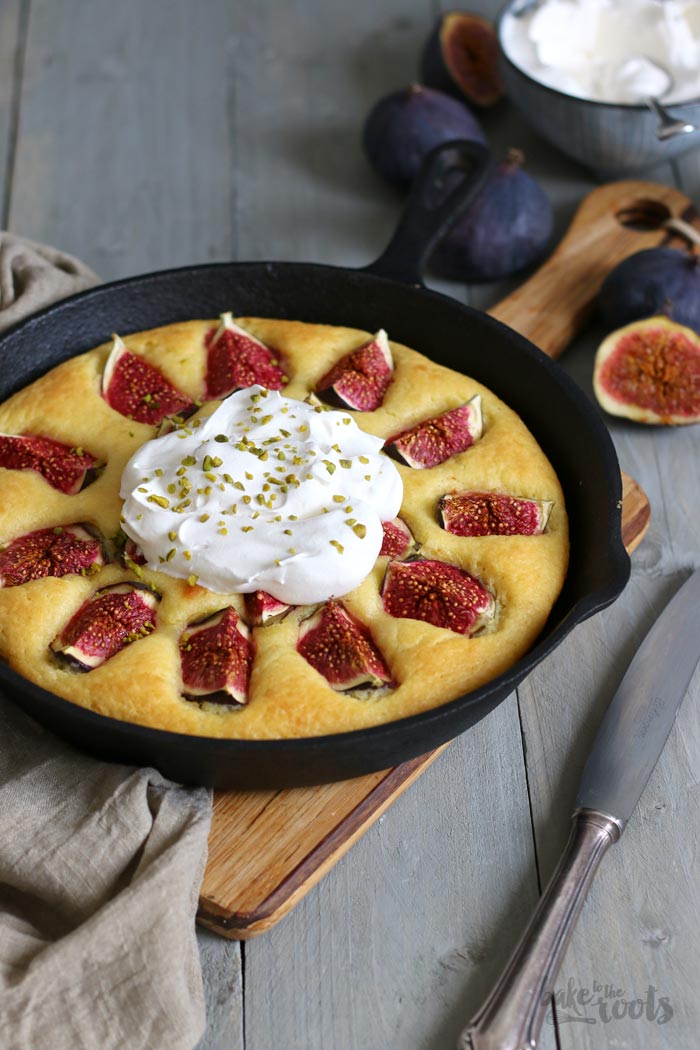 Olive Oil Cake with Figs | Bake to the roots