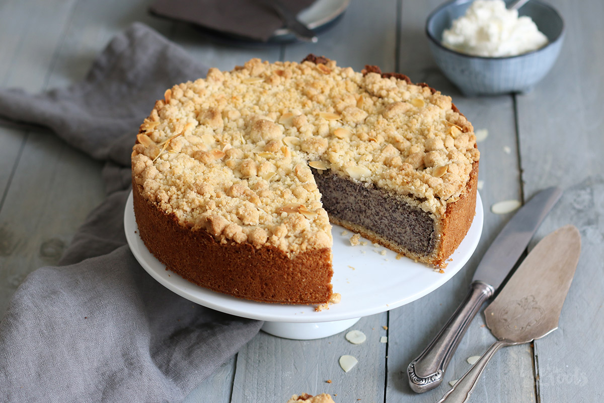 Klassischer Mohnstreuselkuchen | Bake to the roots