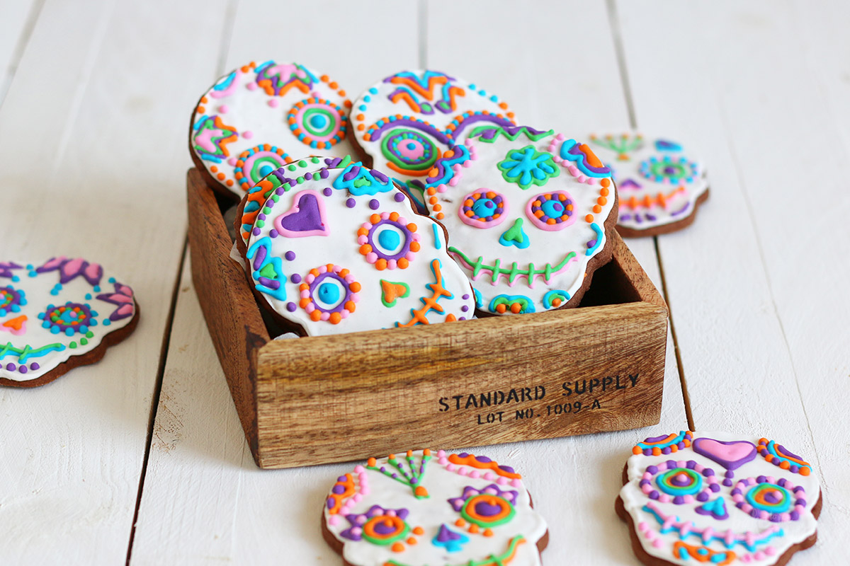 Day of the Dead Cookies | Bake to the roots