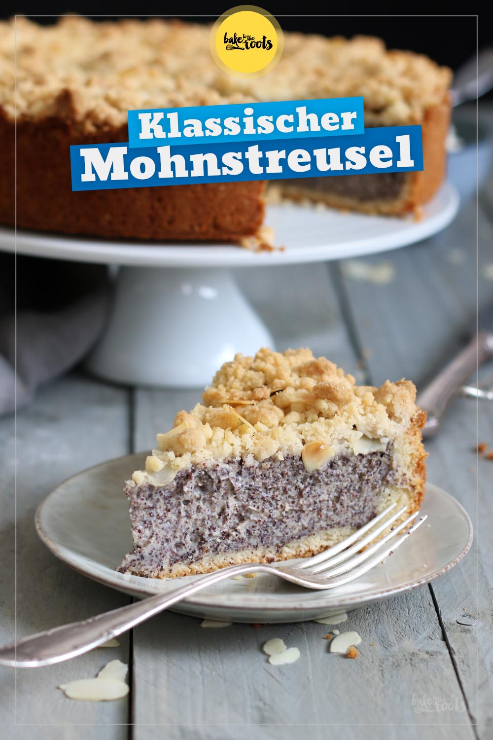 Klassischer Mohnstreuselkuchen | Bake to the roots