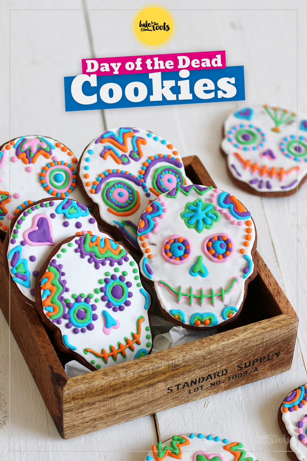 Day of the Dead Cookies | Bake to the roots