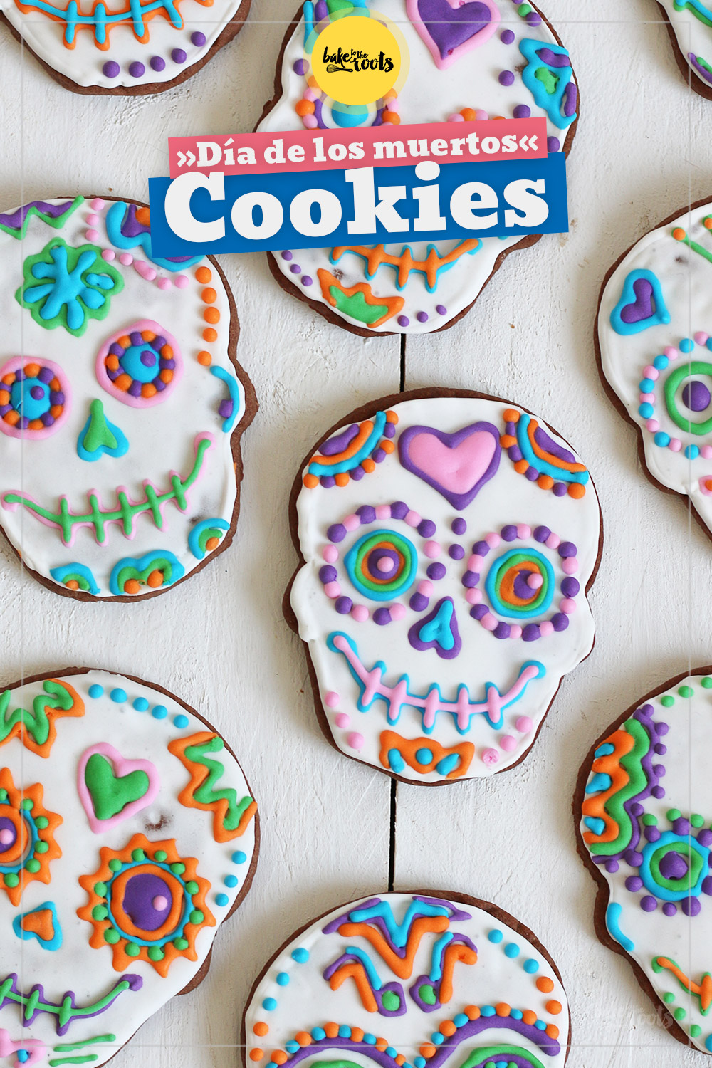 Día de los muertos Cookies | Bake to the roots