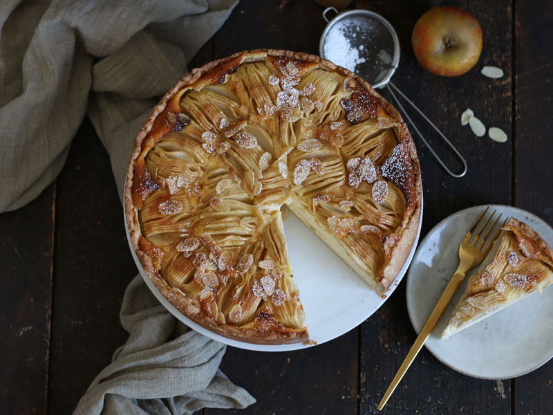 Apfel Schmand Kuchen | Bake to the roots