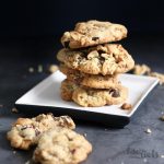 Chunky Walnut Chocolate Chip Cookies | Bake to the roots