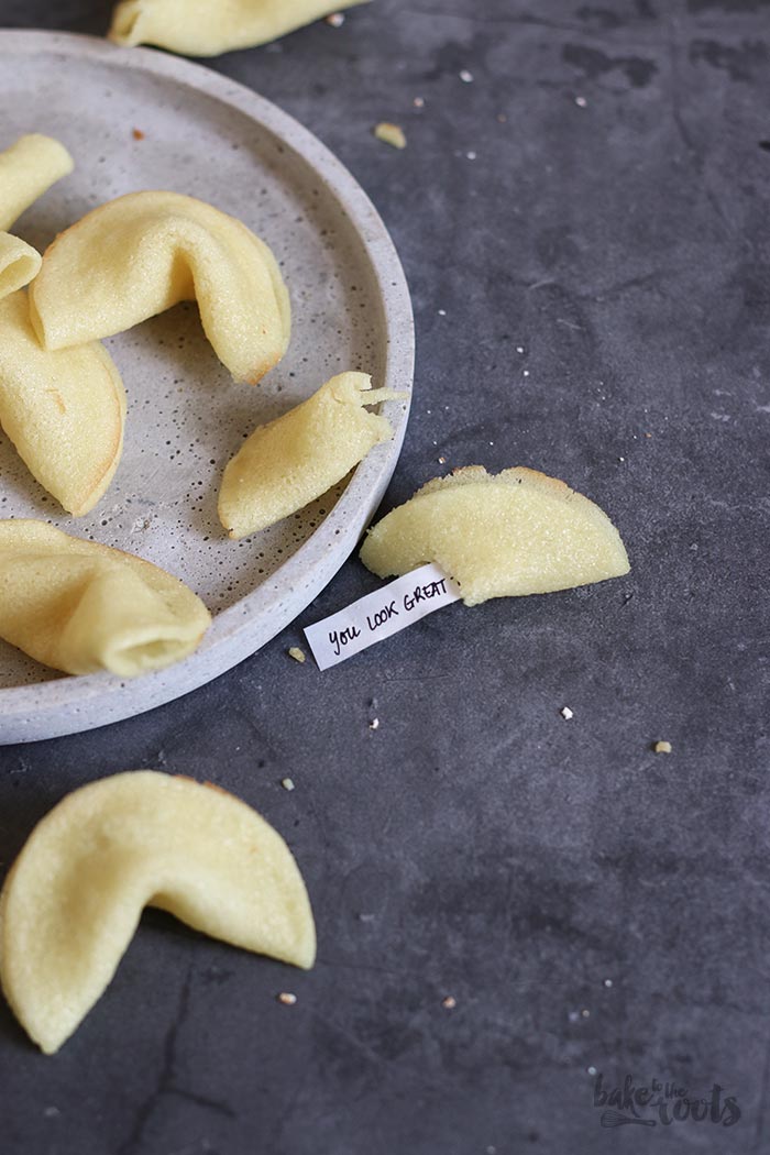 Homemade Fortune Cookies | Bake to the roots