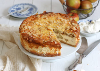 German Apple Cheesecake | Bake to the roots
