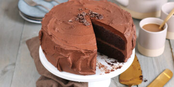 Keto Chocolate Cake (sugar-free & low-carb) | Bake to the roots