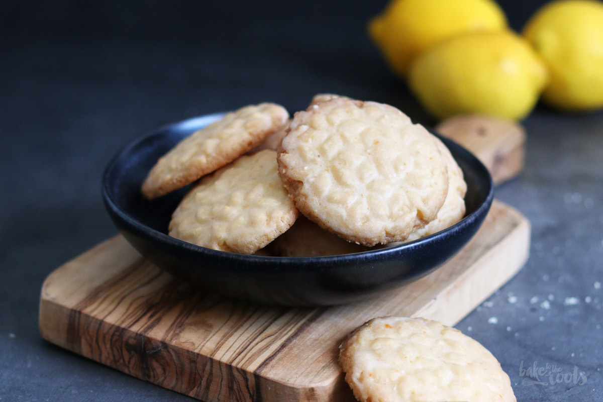 Stamped Citrus Shortbread Cookies | Bake to the roots