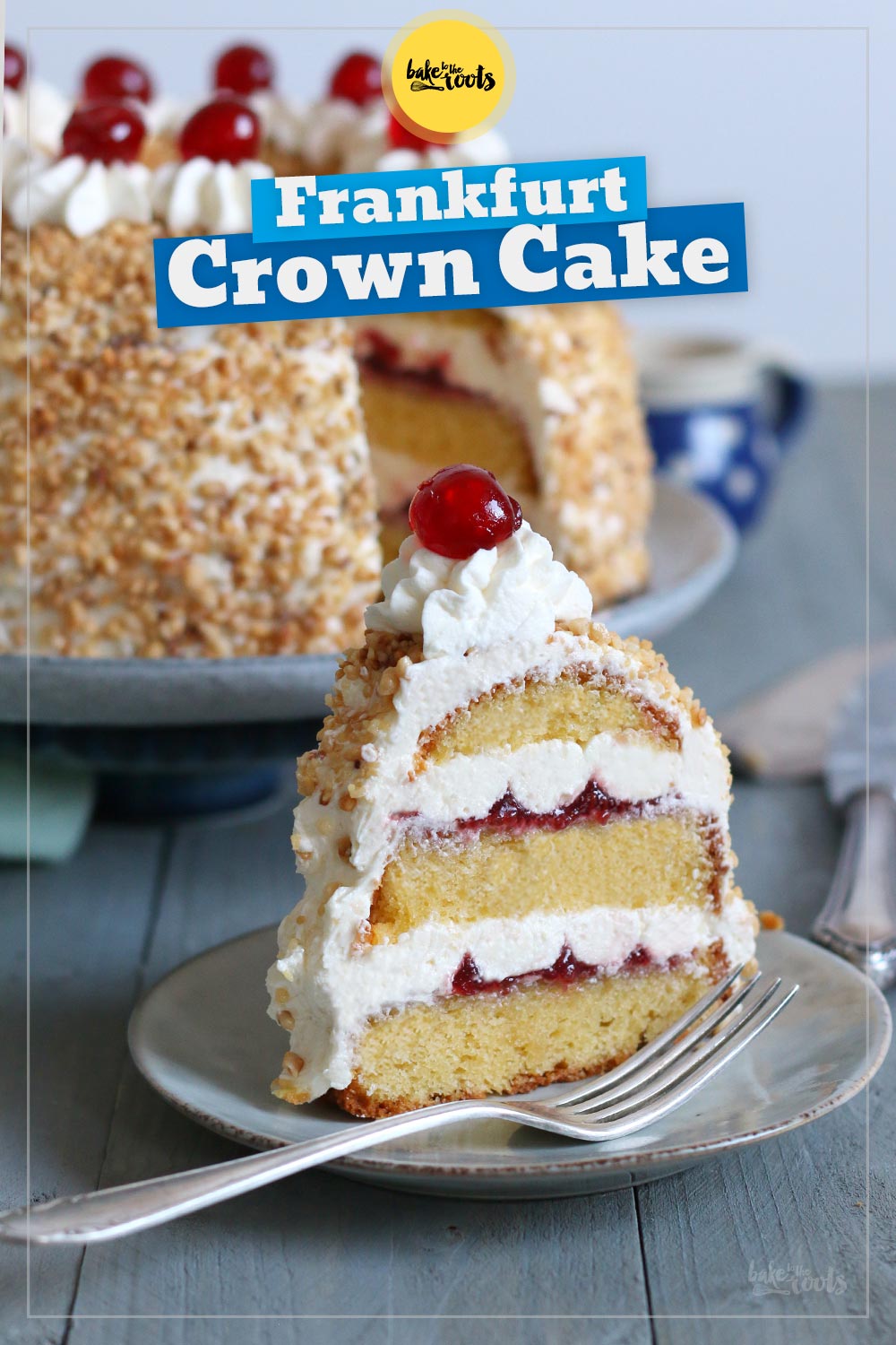 Frankfurt Crown Cake (aka. Frankfurter Kranz) | Bake to the roots