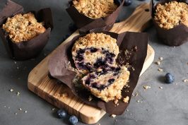 Blueberry Streusel Muffins | Bake to the roots
