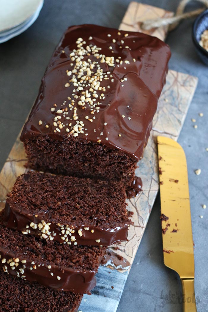 Sour Cream Hazelnut Chocolate Cake | Bake to the roots