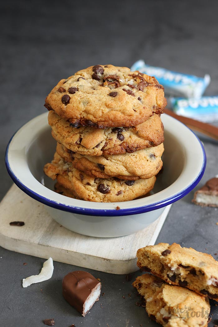 Bounty (Mounds) Chocolate Chip Cookies