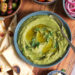 Vegan Lentil Dip with Flatbread (Naan) | Bake to the roots