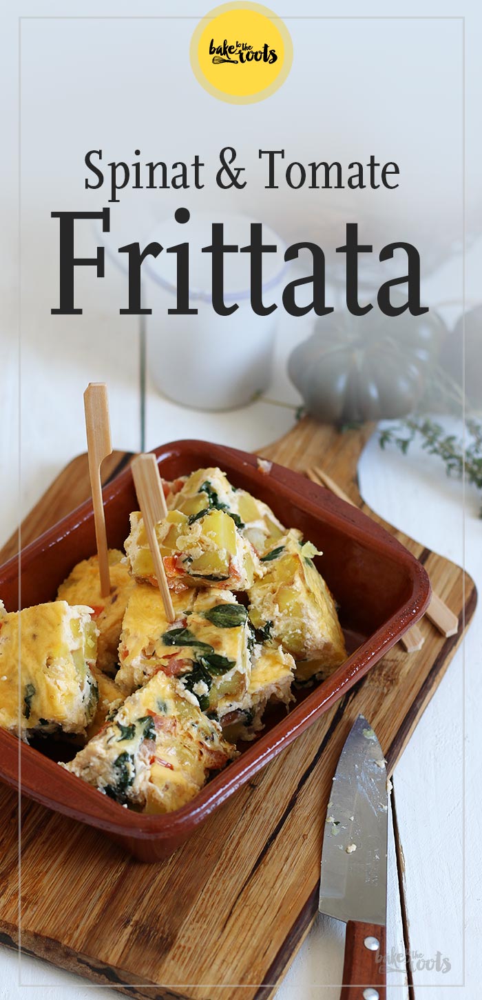 Spinat & Tomate Frittata | Bake to the roots
