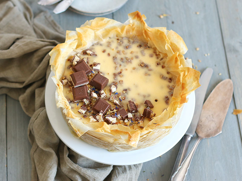 Baklava Cheesecake | Bake to the roots