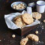 Salted White Chocolate Macadamia Cookies | Bake to the roots