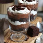 Mini Brownie Chocolate Mousse Trifles | Bake to the roots