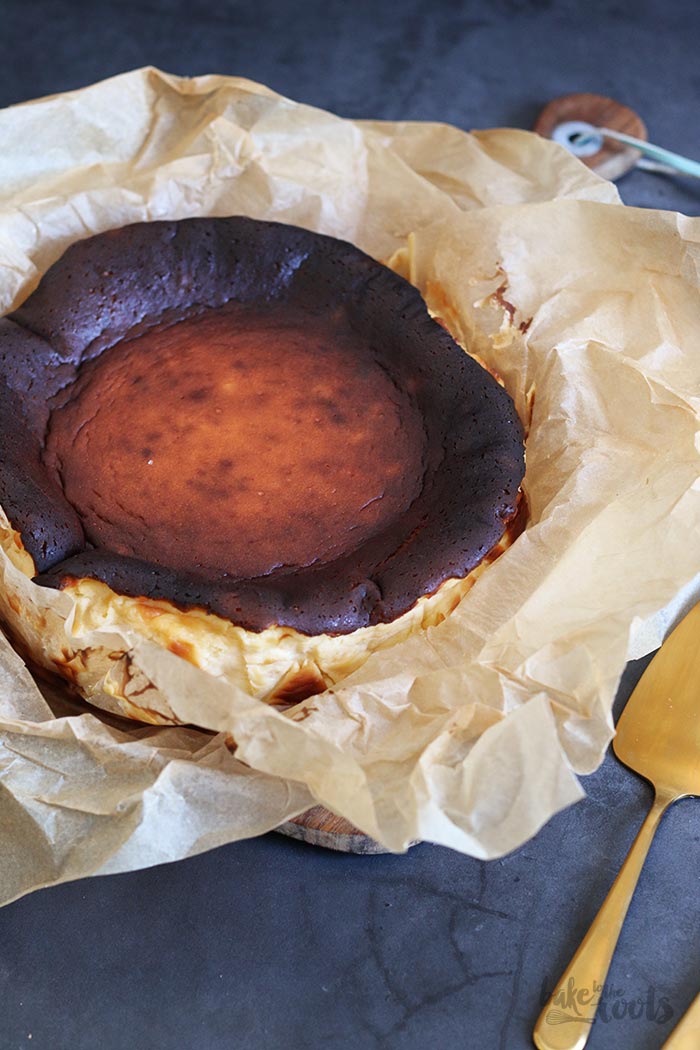 Basque Burnt Cheesecake | Bake to the roots