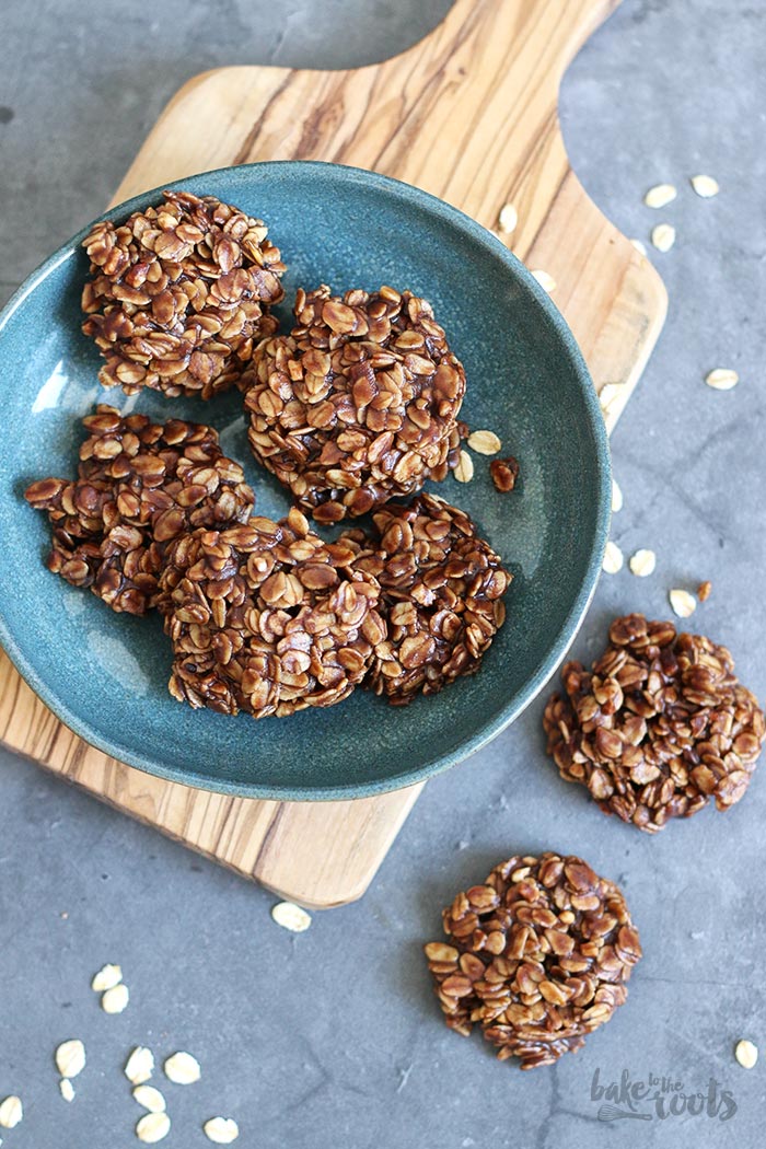 No-Bake Chocolate Oatmeal Cookies | Bake to the roots