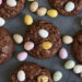 Double Chocolate Easter Egg Cookies | Bake to the roots