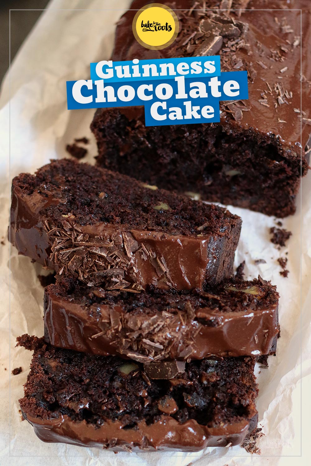 Guinness Chocolate Cake with Sour Cream Glaze | Bake to the roots