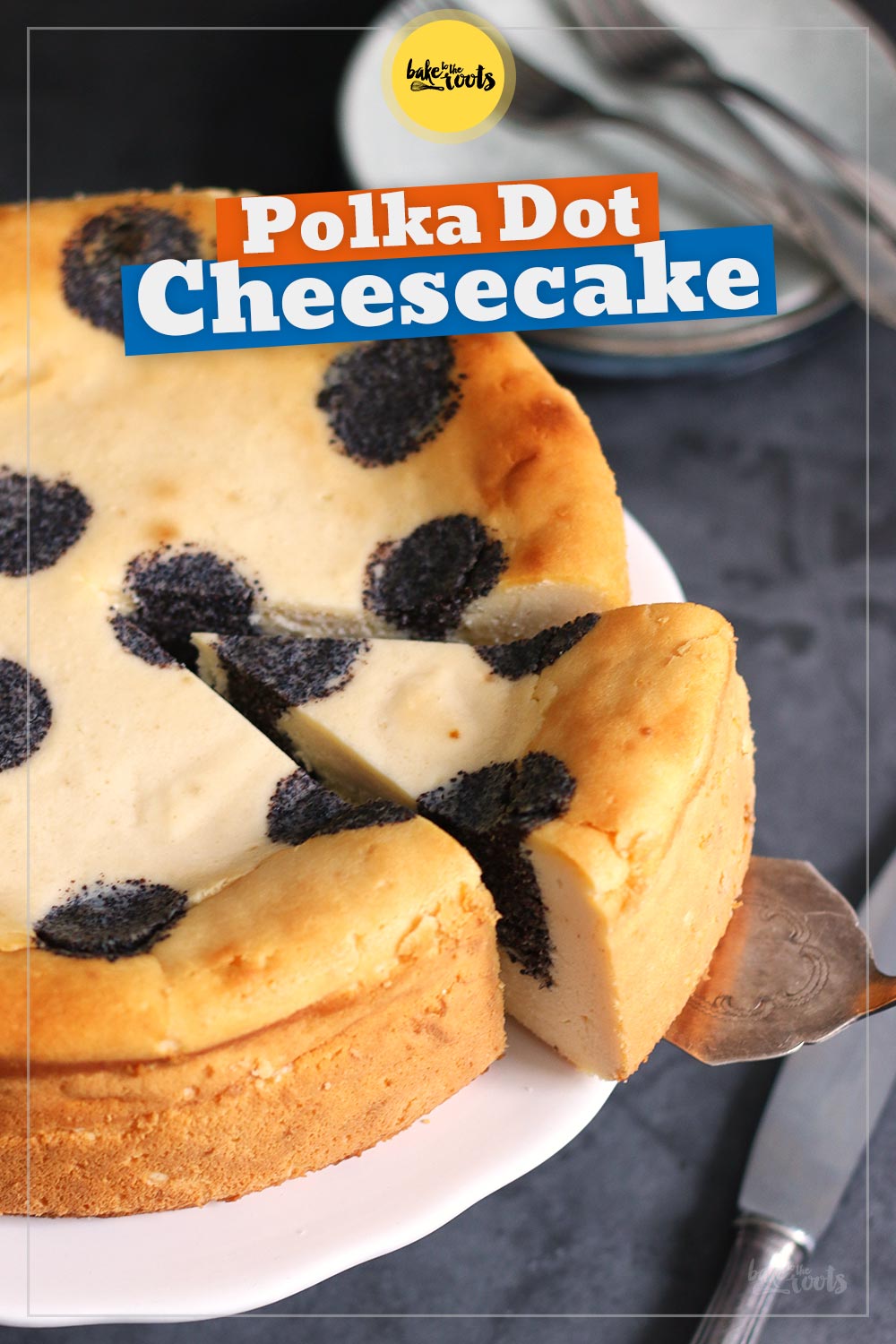 Poppy Seed Cheesecake | Bake to the roots