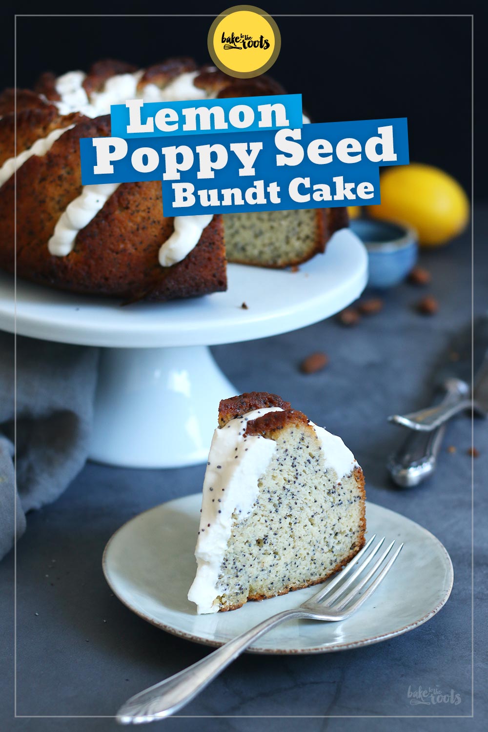 Keto Lemon Poppy Seed Gugelhupf | Bake to the roots