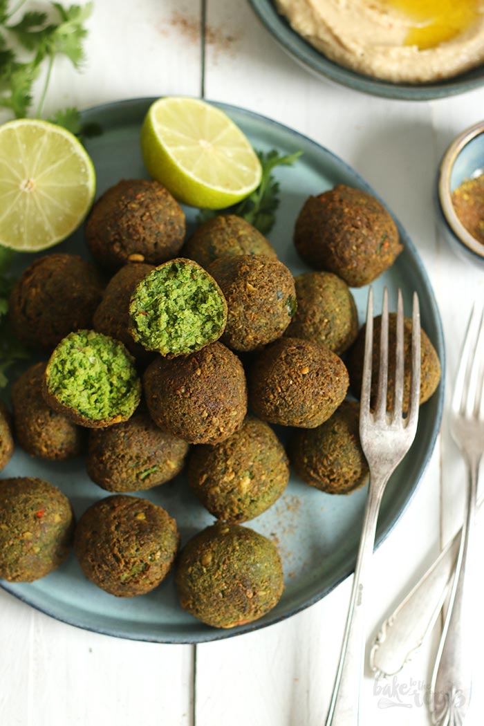 Falafel with Easy Hummus | Bake to the roots