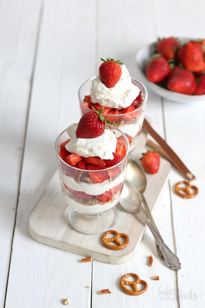 Strawberry Pretzel Trifle | Bake to the roots