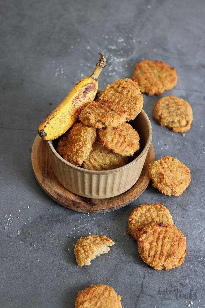 Peanut Butter Banana Bread Cookies | Bake to the roots