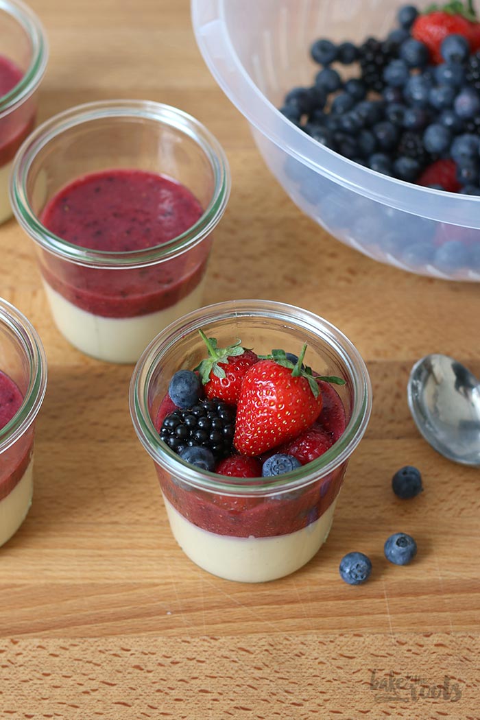 Bavarian Cream with Berries | Bake to the roots