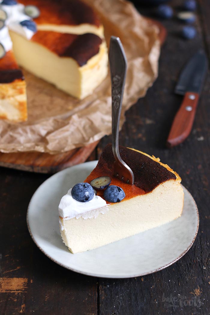 Basque Burnt Cheesecake | Bake to the roots