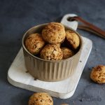 Easy Peanut Butter Cookies with Cocoa Nibs | Bake to the roots
