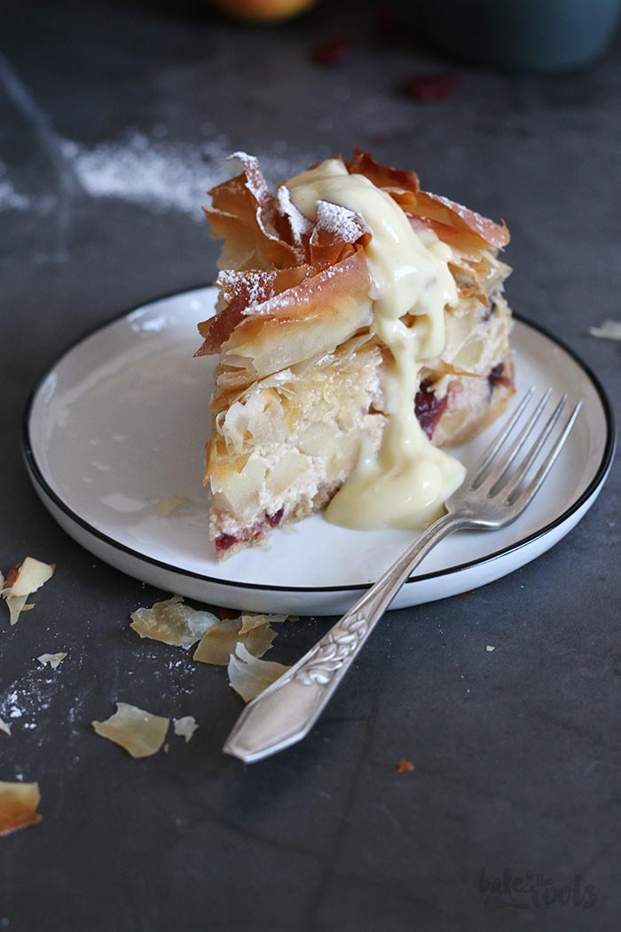 Apfelstrudel Kuchen | Bake to the roots