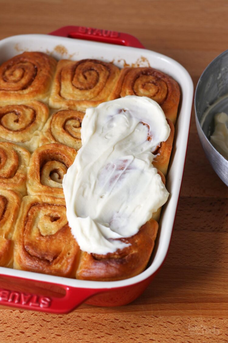 Overnight Cinnamon Rolls | Bake to the roots
