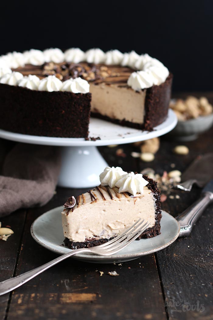 No-Bake Peanut Butter Cheesecake | Bake to the roots