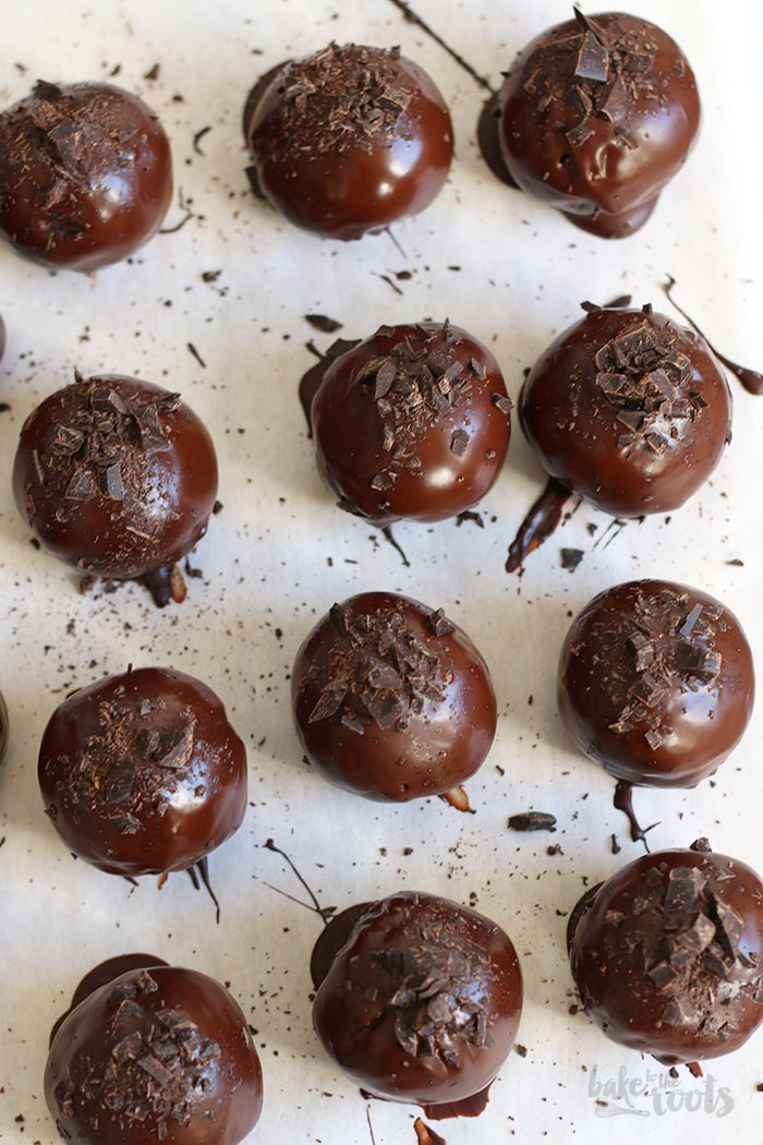 Cookie Dough Brownie Balls | Bake to the roots
