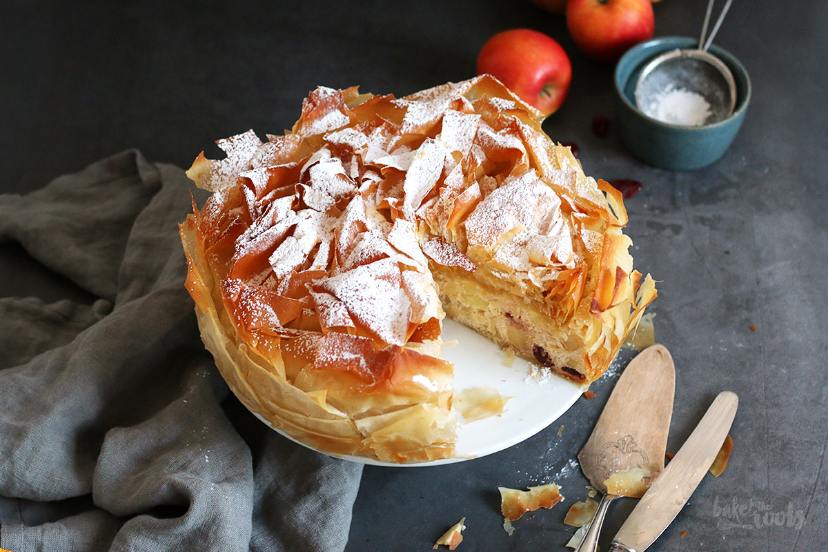 Apfelstrudel Kuchen | Bake to the roots