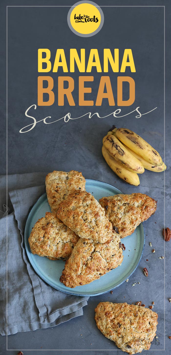 Banana Bread Scones | Bake to the roots