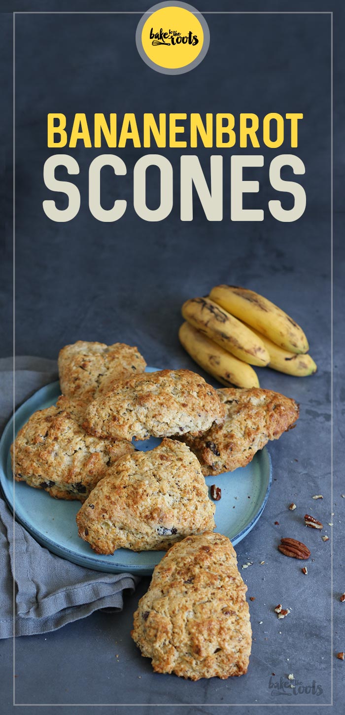 Bananenbrot Scones | Bake to the roots