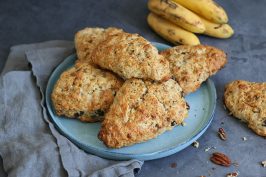 Banana Bread Scones | Bake to the roots