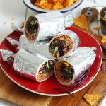 Loaded Vegan Burritos | Bake to the roots
