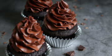 Chocoholic Chocolate Cupcakes | Bake to the roots