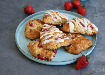 Strawberry Scones | Bake to the roots