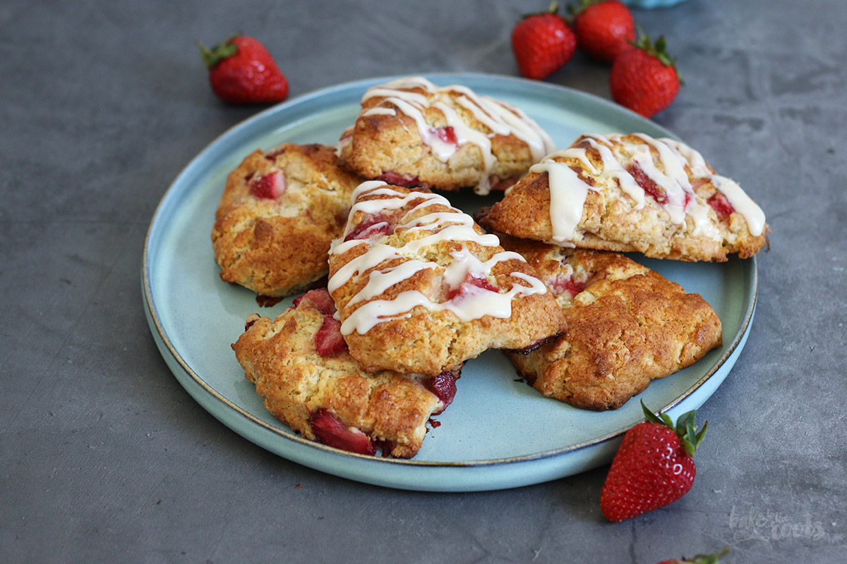 Strawberry Scones | Bake to the roots