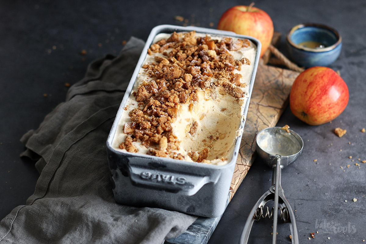 Apple Pie Ice Cream | Bake to the roots