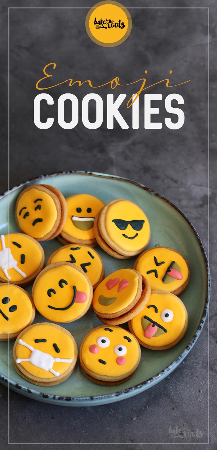 Emoji Sandwich Cookies | Bake to the roots